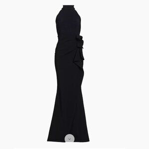 Gudrum Halter Ruffle Gown - Chiara Boni La Petite Robe
